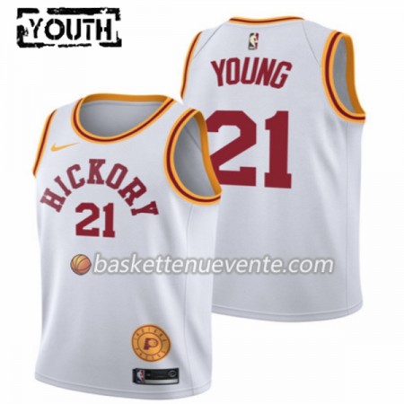 Maillot Basket Indiana Pacers Thaddeus Young 21 Nike Classic Edition Swingman - Enfant